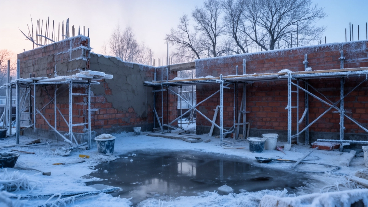 czy mozna tynkowac w zimie