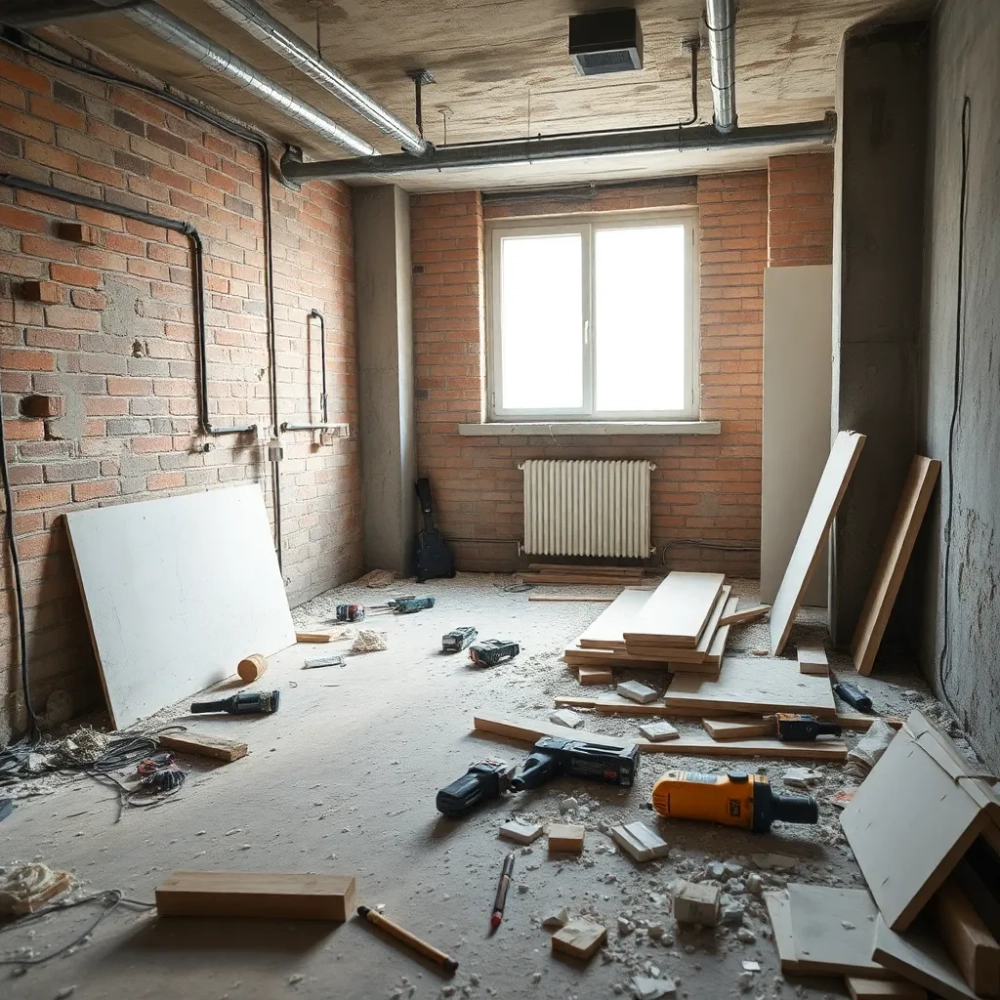 Generalny remont mieszkania 50m2