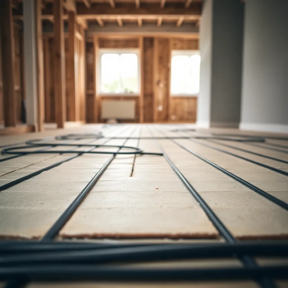 Ogrzewanie podłogowe a remont mieszkania