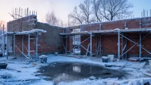 czy mozna tynkowac w zimie