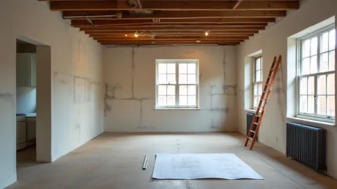 Perspektywa mieszkania do remontu