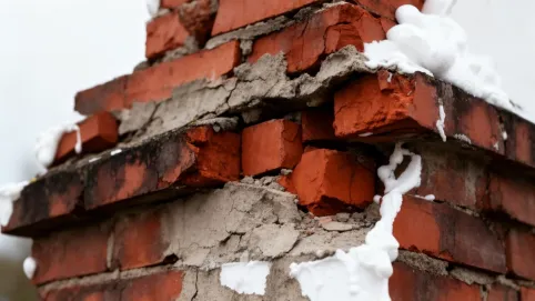 Tynkowanie komina klejem do styropianu