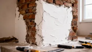 Tynkowanie komina wewnątrz domu