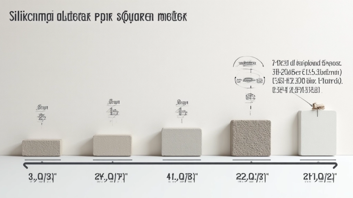 Tynk silikonowy zużycie na m2